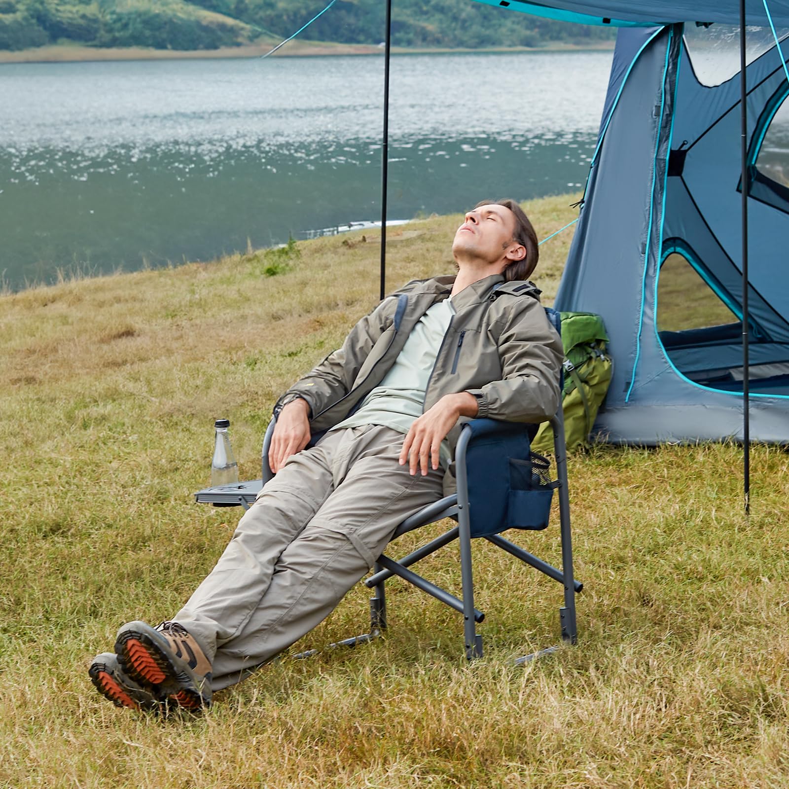 OUTDOOR MONSTER デニムチェア Amazon.com: TIMBER RIDGE Aluminum Oversized Camping Chair